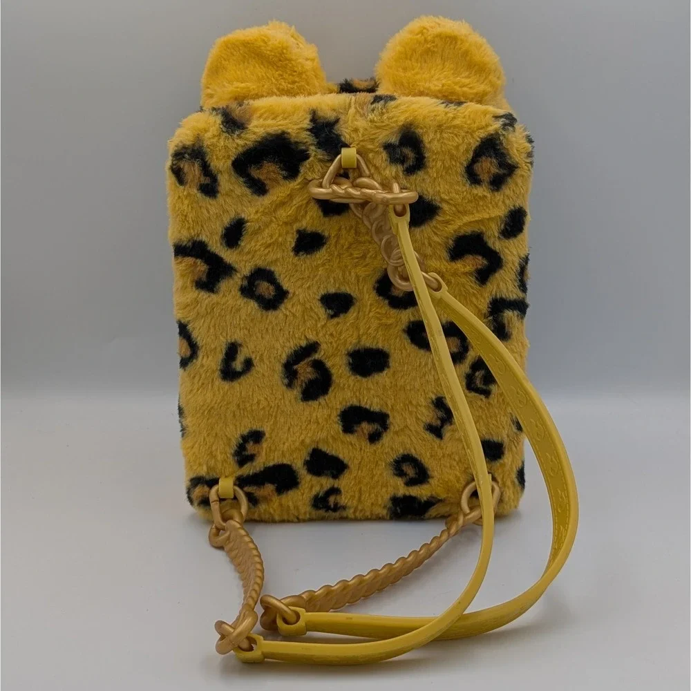 Na Na Na Surprise Backpack Bedroom Playset Leopard Print Plush Doll Case Only